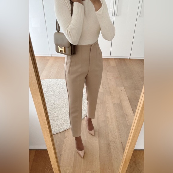 Zara High Waisted Pants - Picture 2 of 5